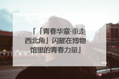 「青春华章·重走西北角」闪耀在博物馆里的青春力量