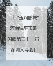 “玉润鹏城” 河南镇平玉雕闪耀第二十一届深圳文博会