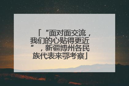 “面对面交流，我们的心贴得更近”，新疆博州各民族代表来鄂考察