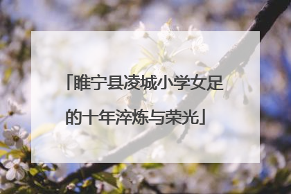 睢宁县凌城小学女足的十年淬炼与荣光