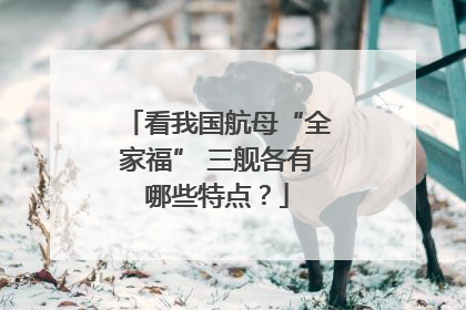 看我国航母“全家福” 三舰各有哪些特点？