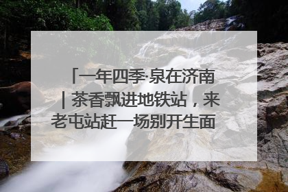 一年四季·泉在济南｜茶香飘进地铁站，来老屯站赶一场别开生面的“茶韵市集”！