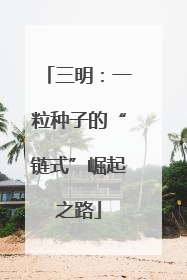 三明：一粒种子的“链式”崛起之路