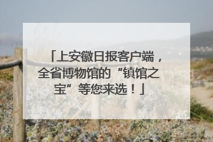 上安徽日报客户端，全省博物馆的“镇馆之宝”等您来选！