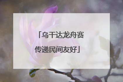 乌干达龙舟赛传递民间友好