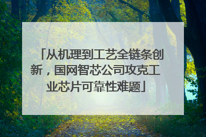 从机理到工艺全链条创新，国网智芯公司攻克工业芯片可靠性难题