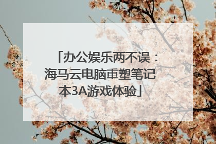 办公娱乐两不误：海马云电脑重塑笔记本3A游戏体验
