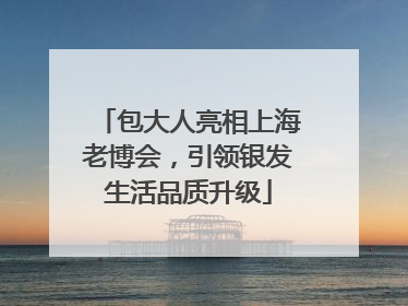 包大人亮相上海老博会，引领银发生活品质升级