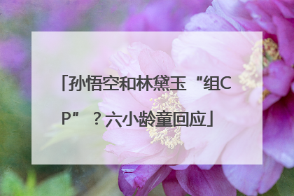 孙悟空和林黛玉“组CP”？六小龄童回应