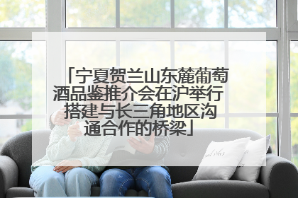 宁夏贺兰山东麓葡萄酒品鉴推介会在沪举行 搭建与长三角地区沟通合作的桥梁