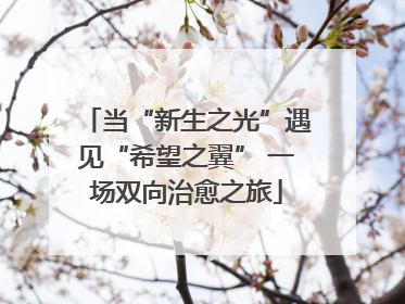 当“新生之光”遇见“希望之翼” 一场双向治愈之旅