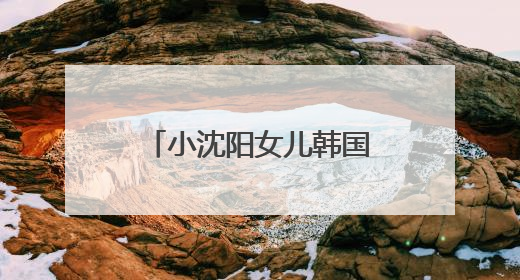小沈阳女儿韩国出道照曝光，被指撞脸孔孝真