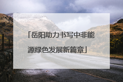 岳阳助力书写中非能源绿色发展新篇章
