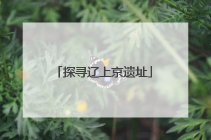 探寻辽上京遗址