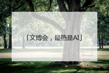 文博会，最热是AI