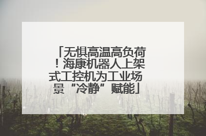 无惧高温高负荷！海康机器人上架式工控机为工业场景“冷静”赋能