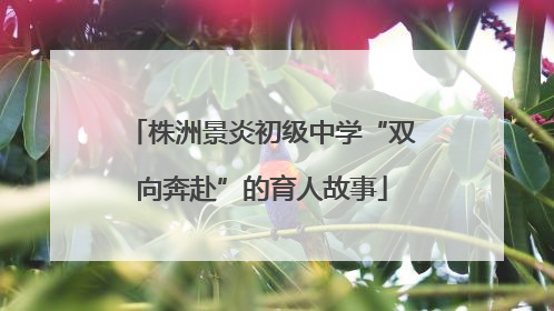 株洲景炎初级中学“双向奔赴”的育人故事