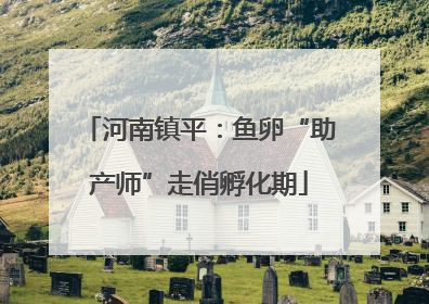 河南镇平：鱼卵“助产师”走俏孵化期