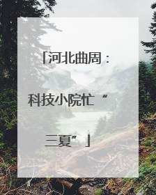 河北曲周：科技小院忙“三夏”