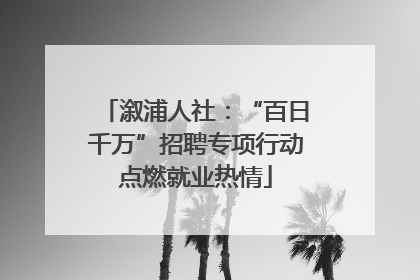 溆浦人社：“百日千万”招聘专项行动点燃就业热情