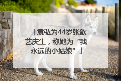 袁弘为44岁张歆艺庆生，称她为“我永远的小姑娘”