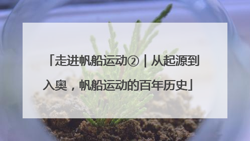 走进帆船运动②｜从起源到入奥，帆船运动的百年历史