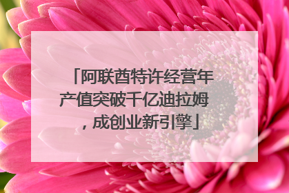 阿联酋特许经营年产值突破千亿迪拉姆，成创业新引擎