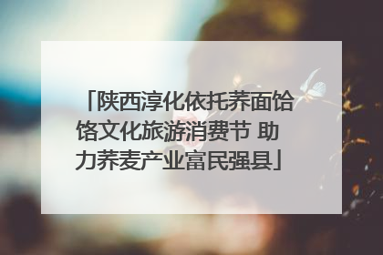 陕西淳化依托荞面饸饹文化旅游消费节 助力荞麦产业富民强县