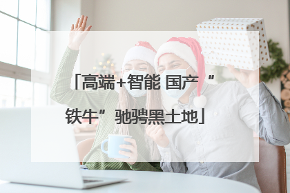 高端+智能 国产“铁牛”驰骋黑土地