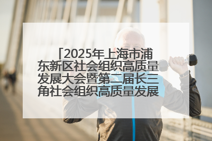 2025年上海市浦东新区社会组织高质量发展大会暨第二届长三角社会组织高质量发展峰会成功举办